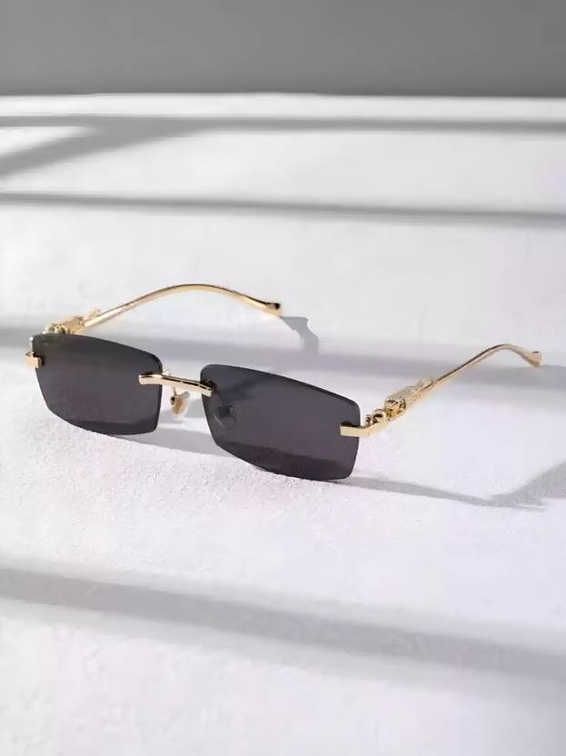 Accentz UV Protection Rectangular Sunglasses (Free Size)