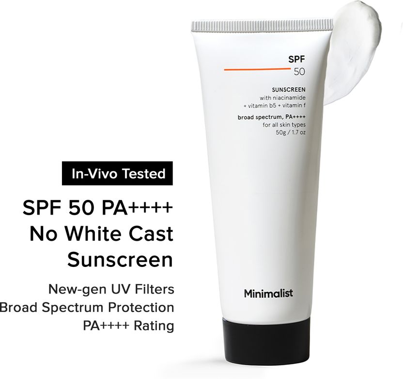 Minimalist Sunscreen SPF 50 PA++++ 50g - Image 1