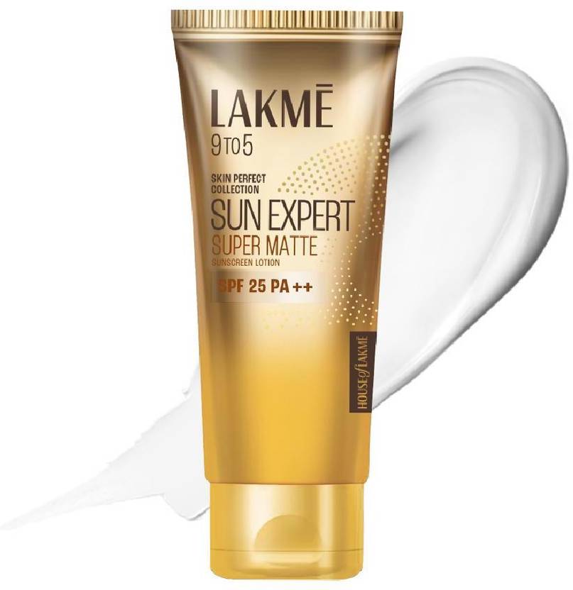 Lakmé Sunscreen SPF SPF 25 PA++ PA++ Sun Expert Super Matte Lotion