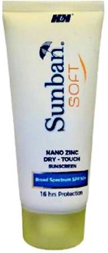 sunban sunscreen spf 50 pa soft