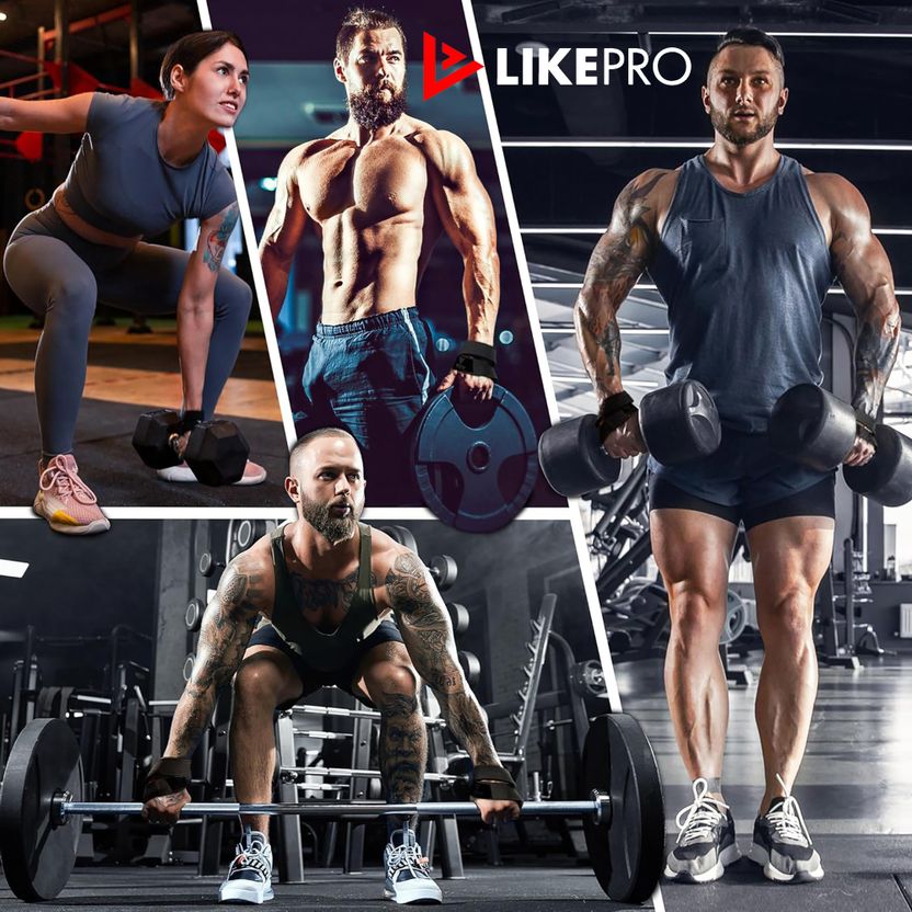LIKEPRO Kit Set of 4 – Weightlifting Belt, Wrist Wraps Pack of 4 - Image 6