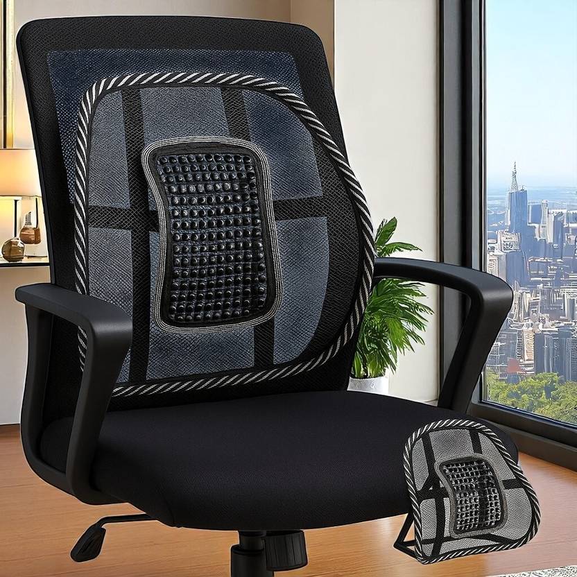 Lipsaa Adjustable Lumbar Rest Cushion Back Support Acupressure Back / Lumbar Support