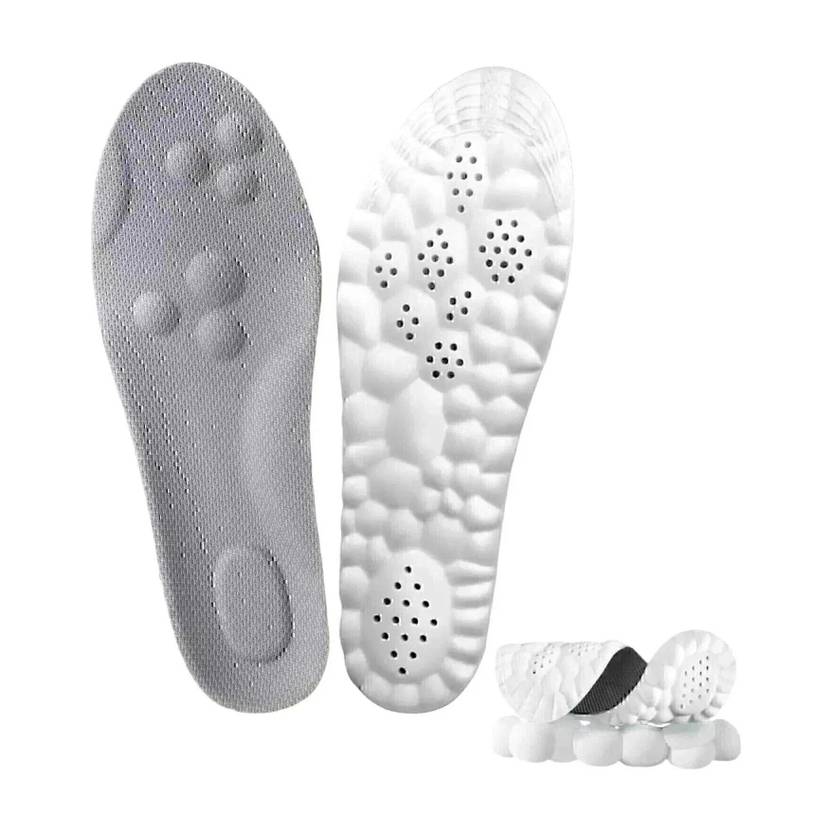 XIZOEN Memory Foam Shoe Insole Shock Absorption Sports Inserts Anti-Slip Cropable Insole