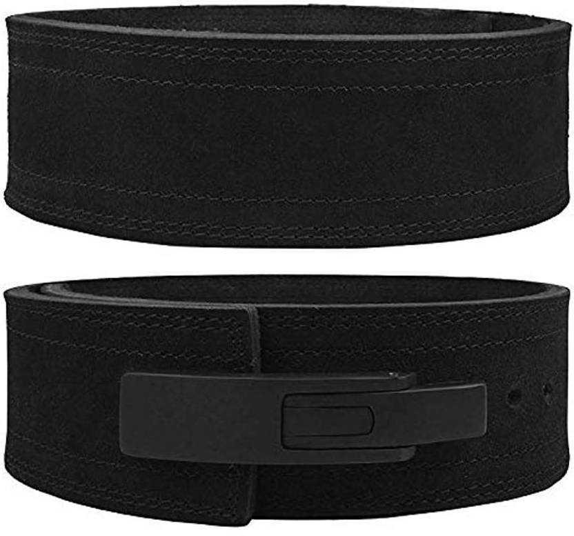 Hawk Sports Lever Belt Black Genuine Leather Powerlifting Men & Women
