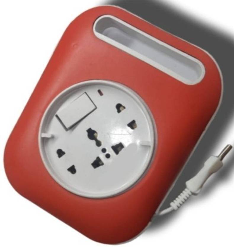 BAHUL 5 METER LONG WIRE EXTENSION WITH TWO PIN PLUG 3 Socket Extension Boards