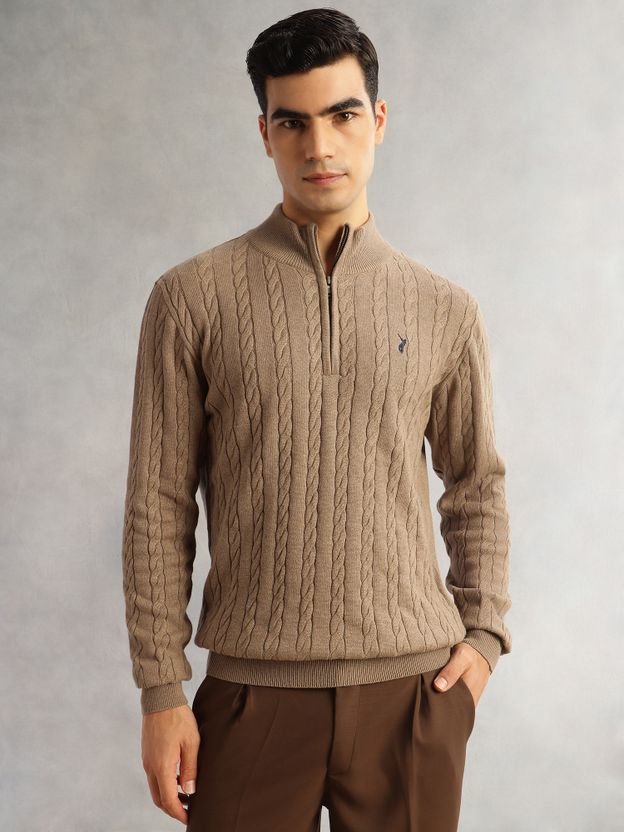 Thomas Scott Men Dark Blue Sweater - Image 8