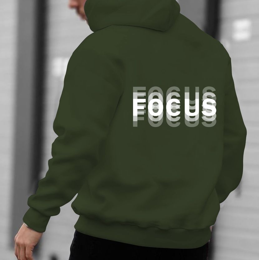 HipHopTrends Men Full Sleeve Printed Hooded Sweatshirt - Image 7
