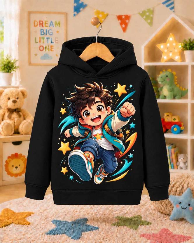 TEES99 Boys Full Sleeve Printed Sweatshirt