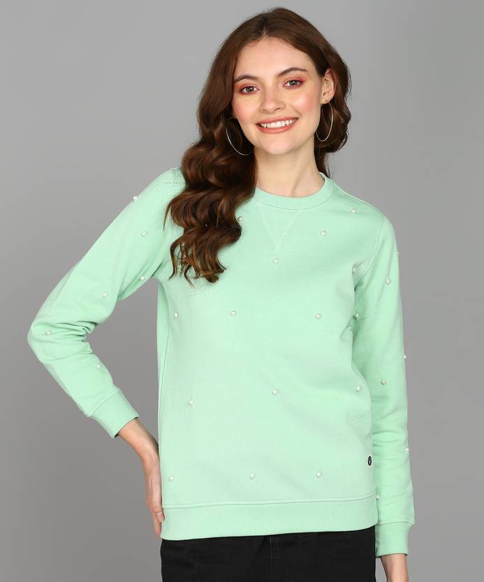Price History of Women Full Sleeve Embellished Sweatshirt from