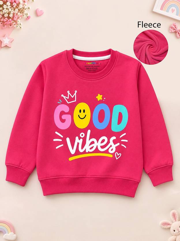 YK X Trampoline Girls Full Sleeve Graphic Print Sweatshirt