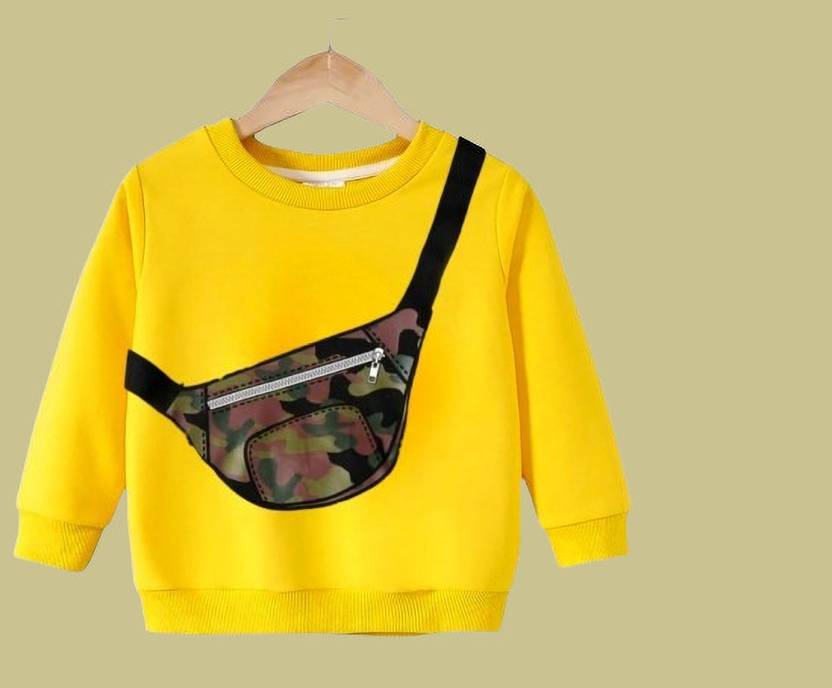 METRO STITCH Full Sleeve Printed Baby Boys & Baby Girls Sweatshirt