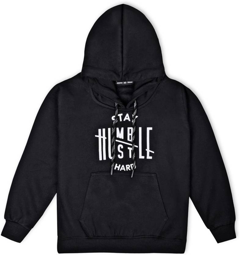 Only 4 Baby Boys & Girls Full Sleeve Printed Hooded Sweatshirt