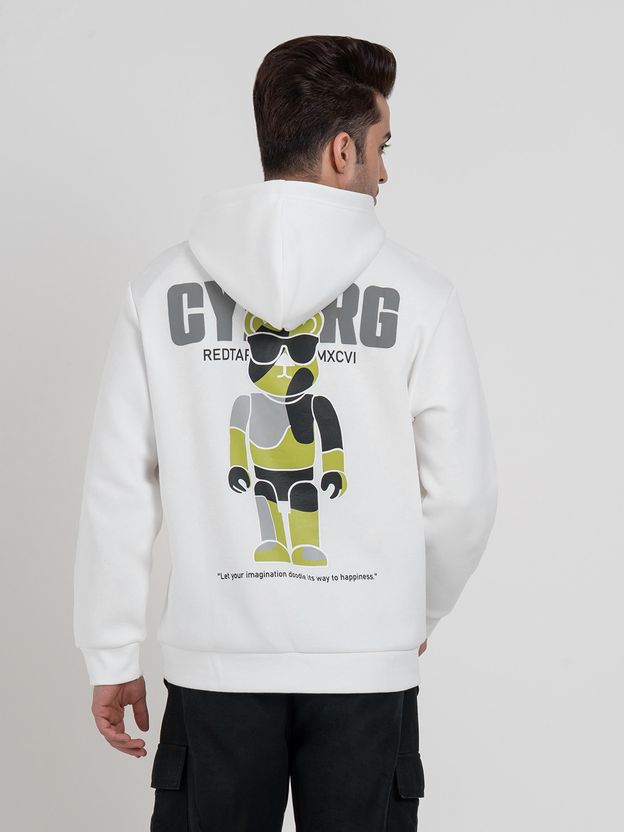 RED TAPE Full Sleeve Graphic Print Men Sweatshirt - Image 4