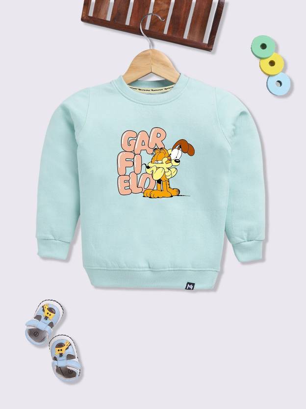 YK X Minute Mirth Baby Girls Full Sleeve Graphic Print Sweatshirt