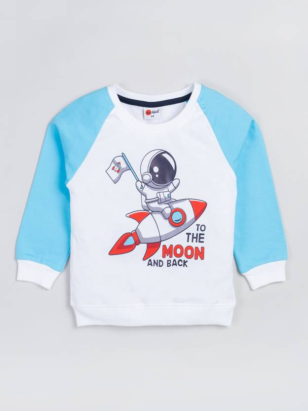 Mars Infiniti Boys Full Sleeve Graphic Print Sweatshirt
