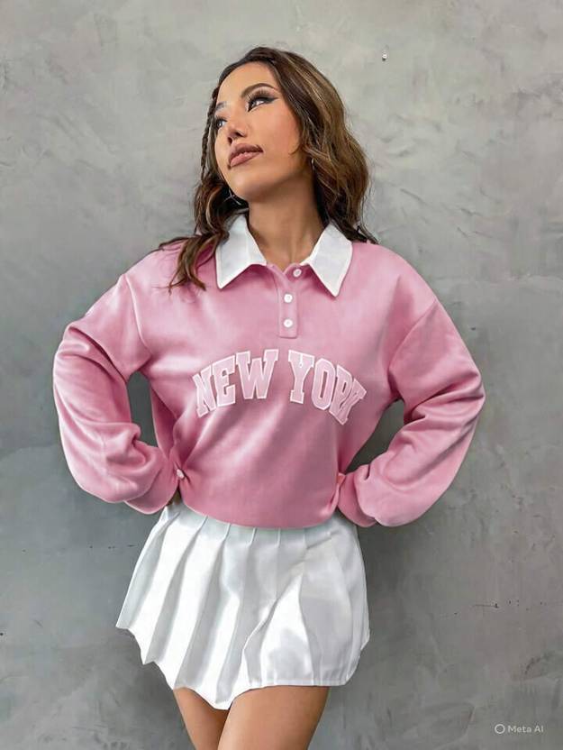 Christy World Women Full Sleeve Printed Sweatshirt