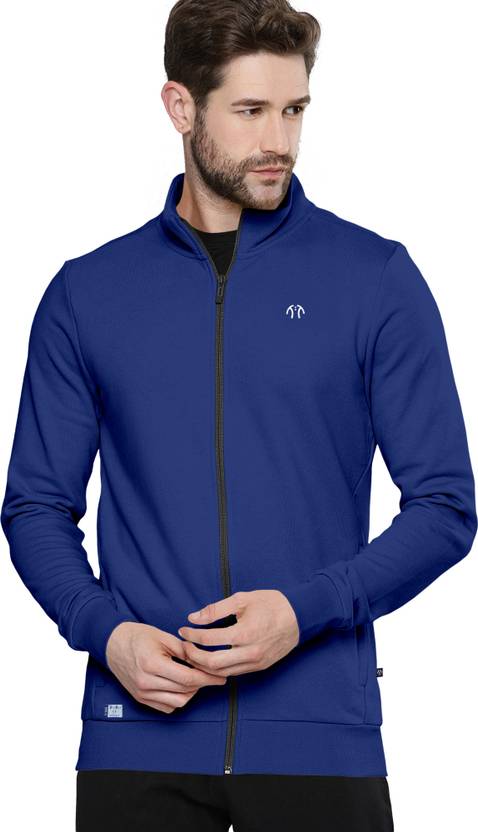 Triptee Men Solid Sports Jacket