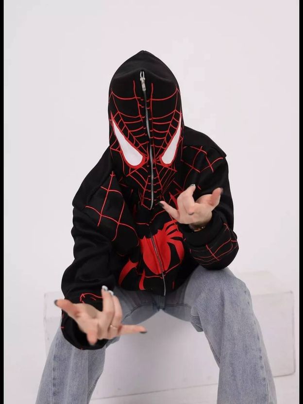 HodieHavens Full Sleeve Graphic Hooded Sweatshirt - Image 3