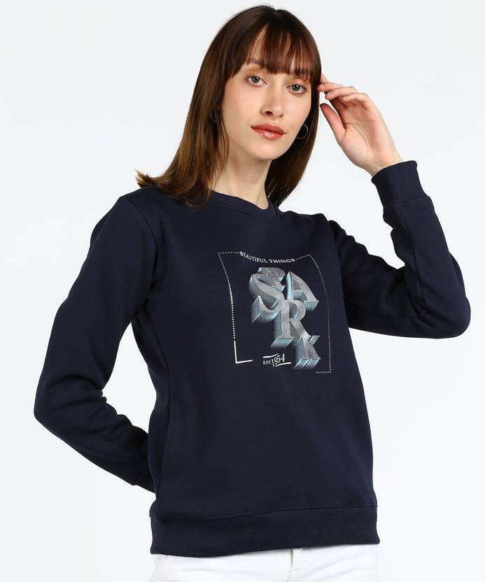 Breil By Fort Collins Women Full Sleeve Printed Sweatshirt