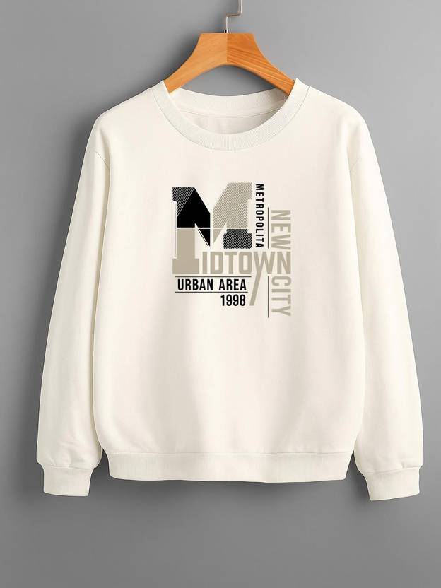 ABSTER Men & Women Full Sleeve Graphic Print Sweatshirt