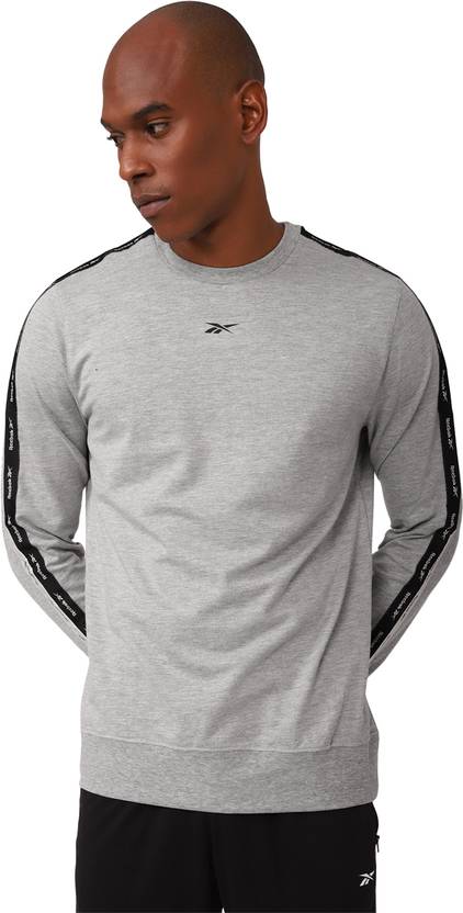 Price History of Reebok Round Neck Sweatshirt with Contrast Taping from Ajio 2191 1461649