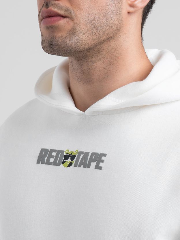 RED TAPE Full Sleeve Graphic Print Men Sweatshirt - Image 5