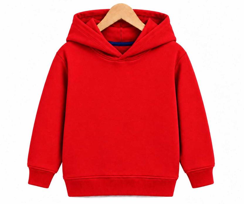 TEES99 Boys Full Sleeve Solid Sweatshirt