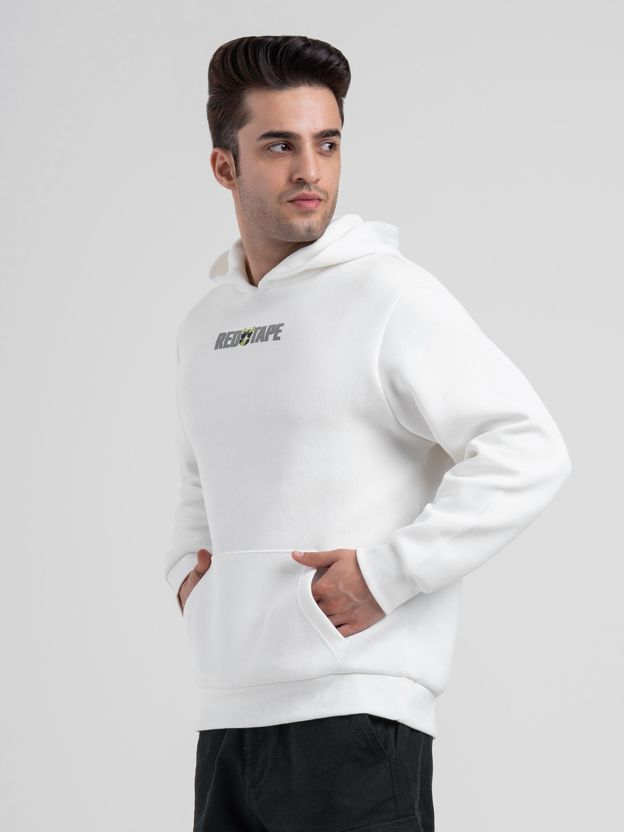 RED TAPE Full Sleeve Graphic Print Men Sweatshirt - Image 3