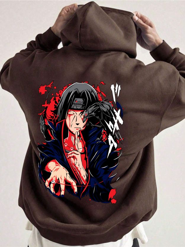 Benny Brooks Men Full Sleeve Printed Hooded Sweatshirt - Image 10