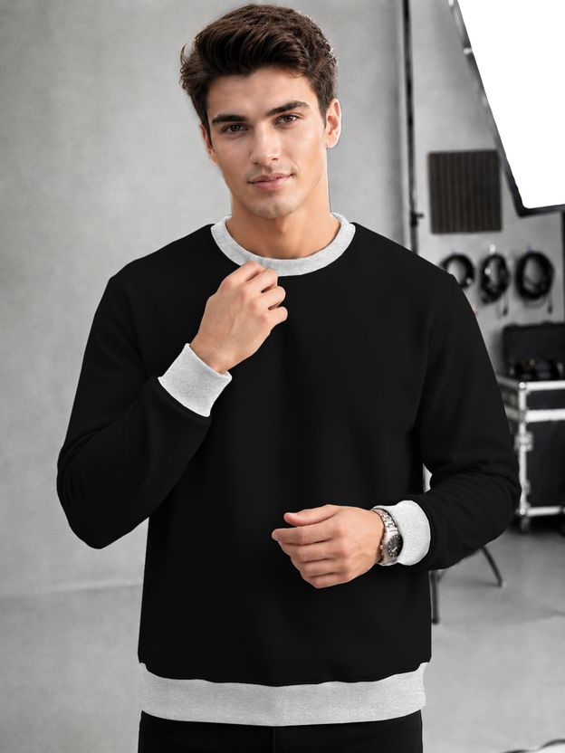 TRIPR Full Sleeve Color Block Men Sweatshirt - Image 7