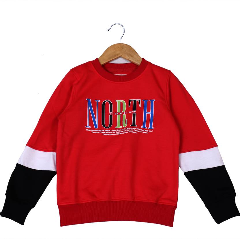 PROVOGUE Boys Full Sleeve Printed Sweatshirt