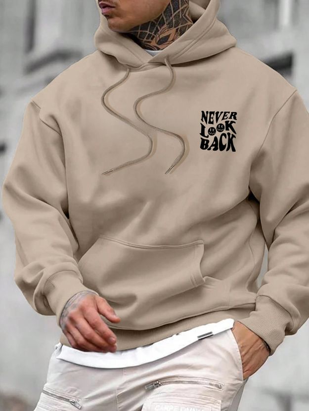 Benny Brooks Men Full Sleeve Printed Hooded Sweatshirt - Image 2
