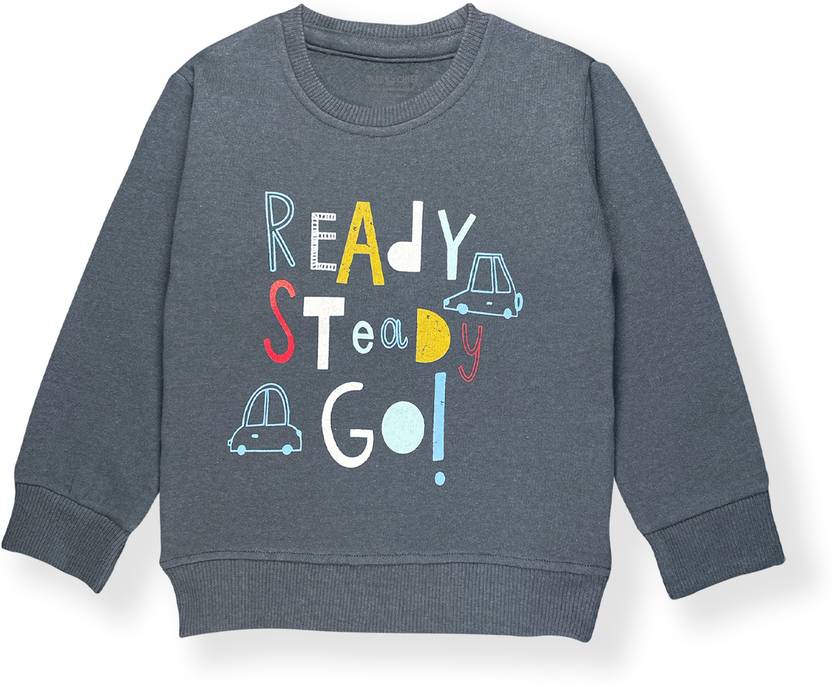 Miss & Chief Baby Boys & Baby Girls Full Sleeve Graphic Print Sweatshirt