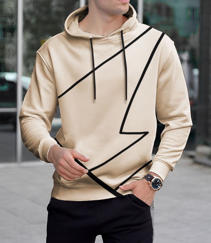 Riddan Men Full Sleeve Graphic Print Hooded Sweatshirt - Image 8