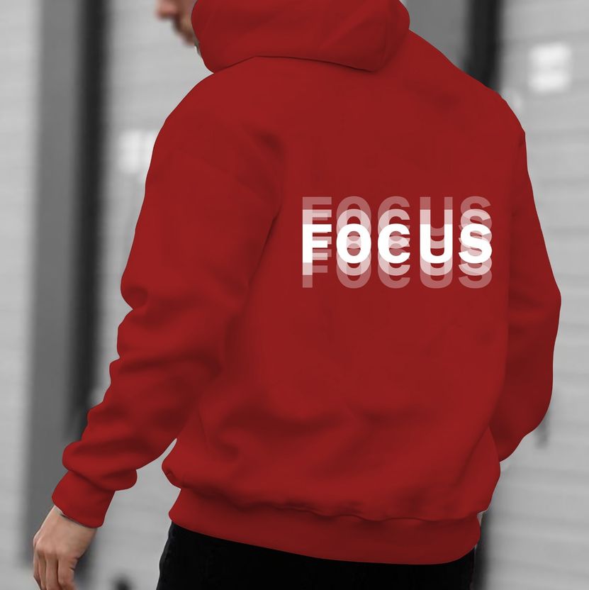 HipHopTrends Men Full Sleeve Printed Hooded Sweatshirt - Image 6