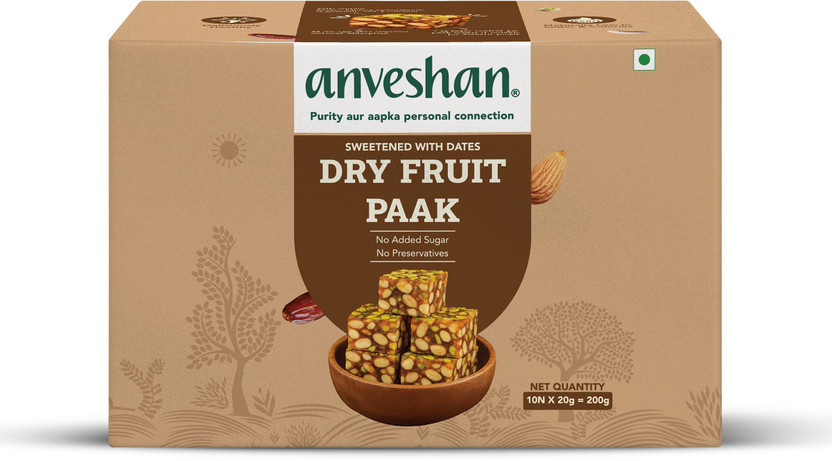 Anveshan Khajoor Dry Fruit Pack of 10N x 20g