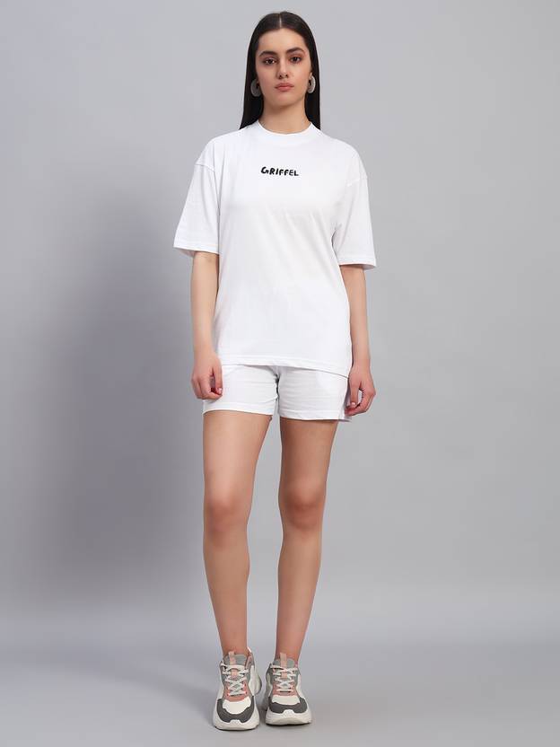 Griffel Tshirt Regular Shorts Co-ords Set