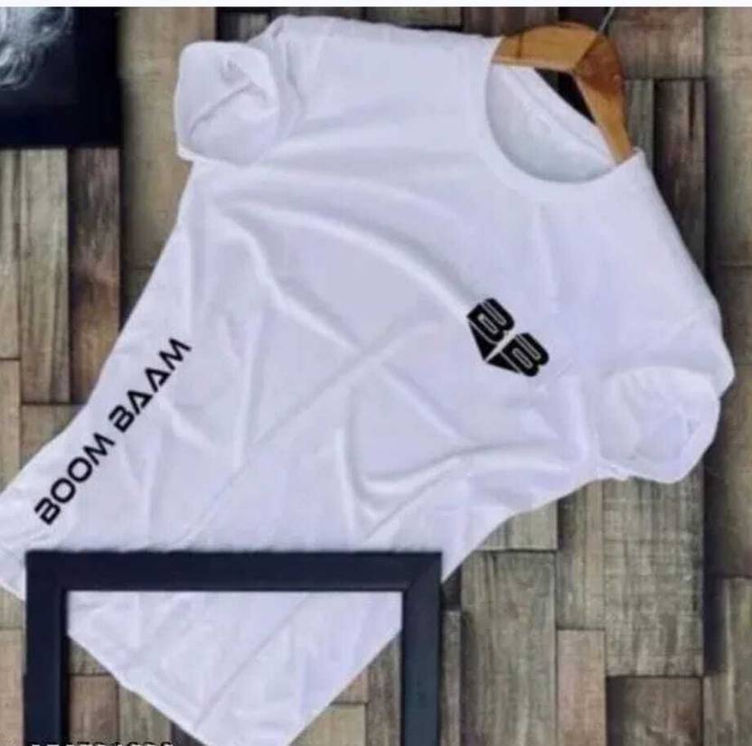 Magpy Printed Men Round Neck White T-Shirt