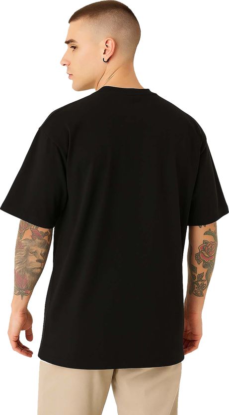 Zooper Tees Men Black Cotton T-Shirt - Image 2