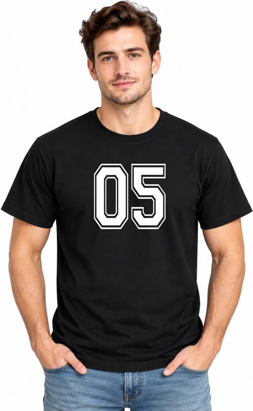 CLUBTAG Men Solid Round Neck Polycotton Black T-Shirt