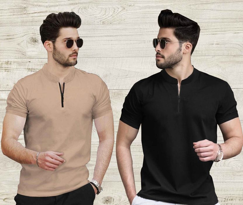 ANVST Graphic Print Men Round Neck White T-Shirt - Image 4