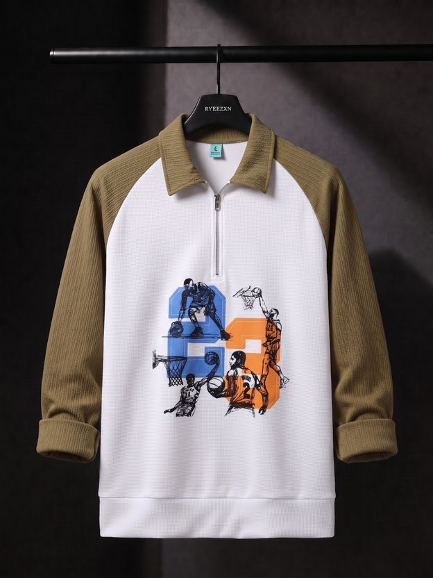 Try Men Full Sleeve Graphic Print Sweatshirt - Image 1