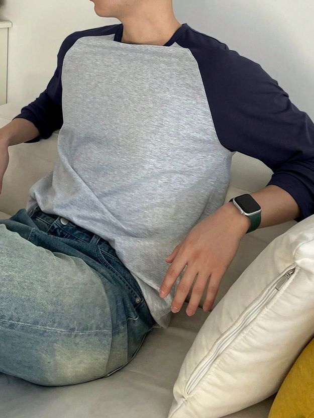 The Modern Soul Men Blue Round Neck T-Shirt - Image 4