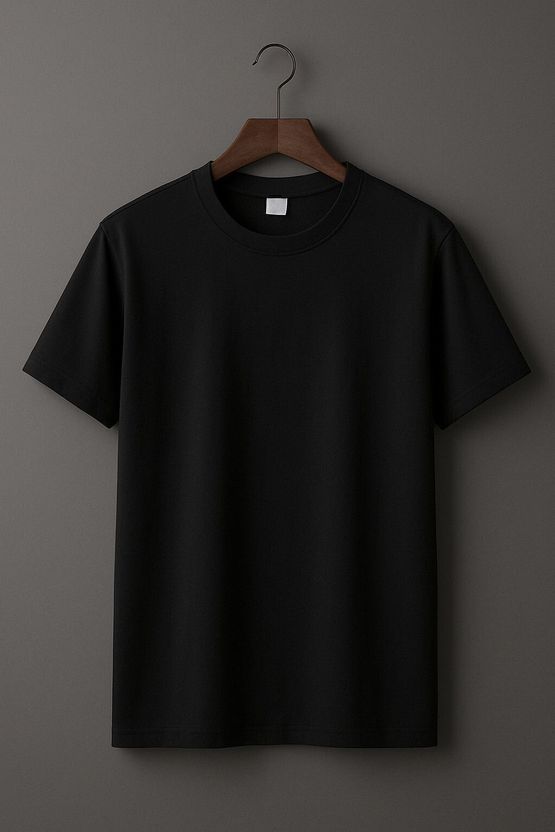 TIGERSNAKE Men's 2-Pack Round Neck Cotton Blend T-Shirts Pack of 2 - Image 4