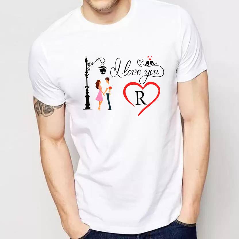 BQF Men Printed Round Neck Polyester White T-Shirt