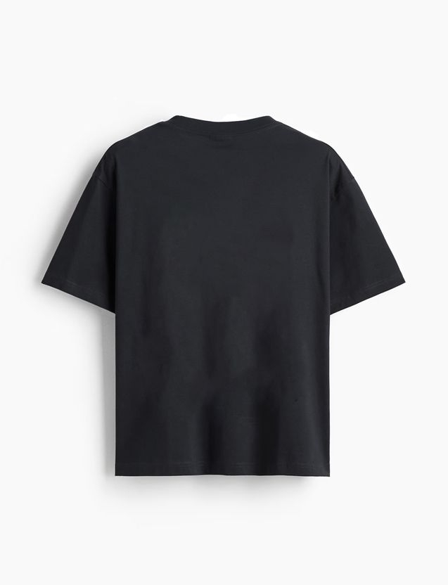 Zooper Tees Men Black Cotton T-Shirt - Image 5