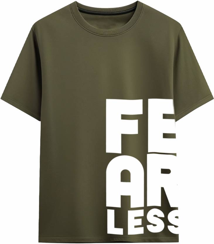 Toodleplus Printed Men Round Neck Light Green T-Shirt