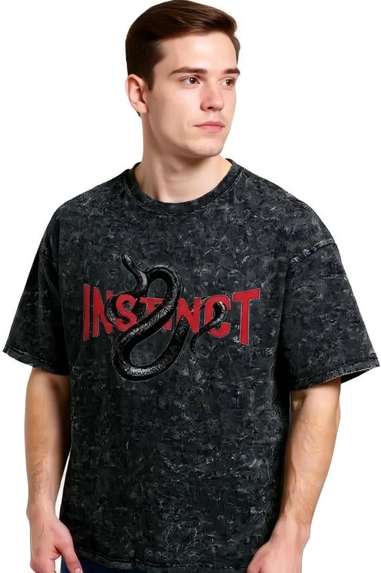 BEEFITS Men Black Cotton T-Shirt - Image 3