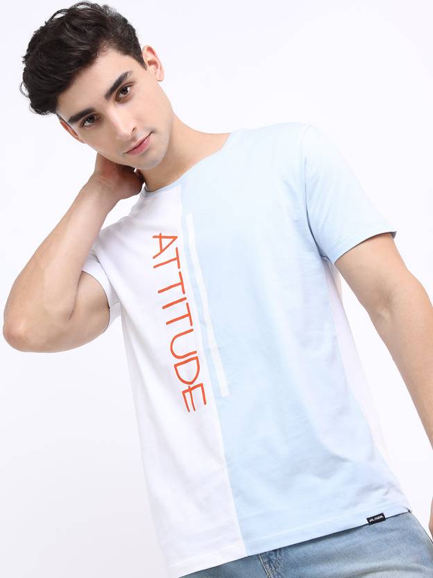 HIGHLANDER Typography Men Round Neck Multicolor T-Shirt