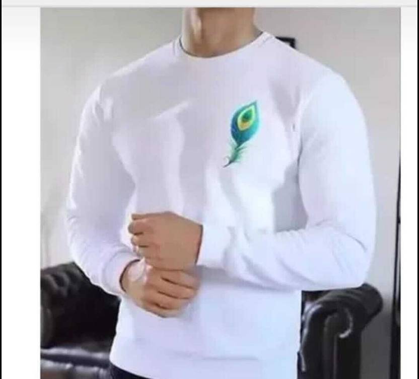 MRAxBROTHERS Printed Men Round Neck White T-Shirt